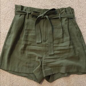 a new day High Waist Green Shorts